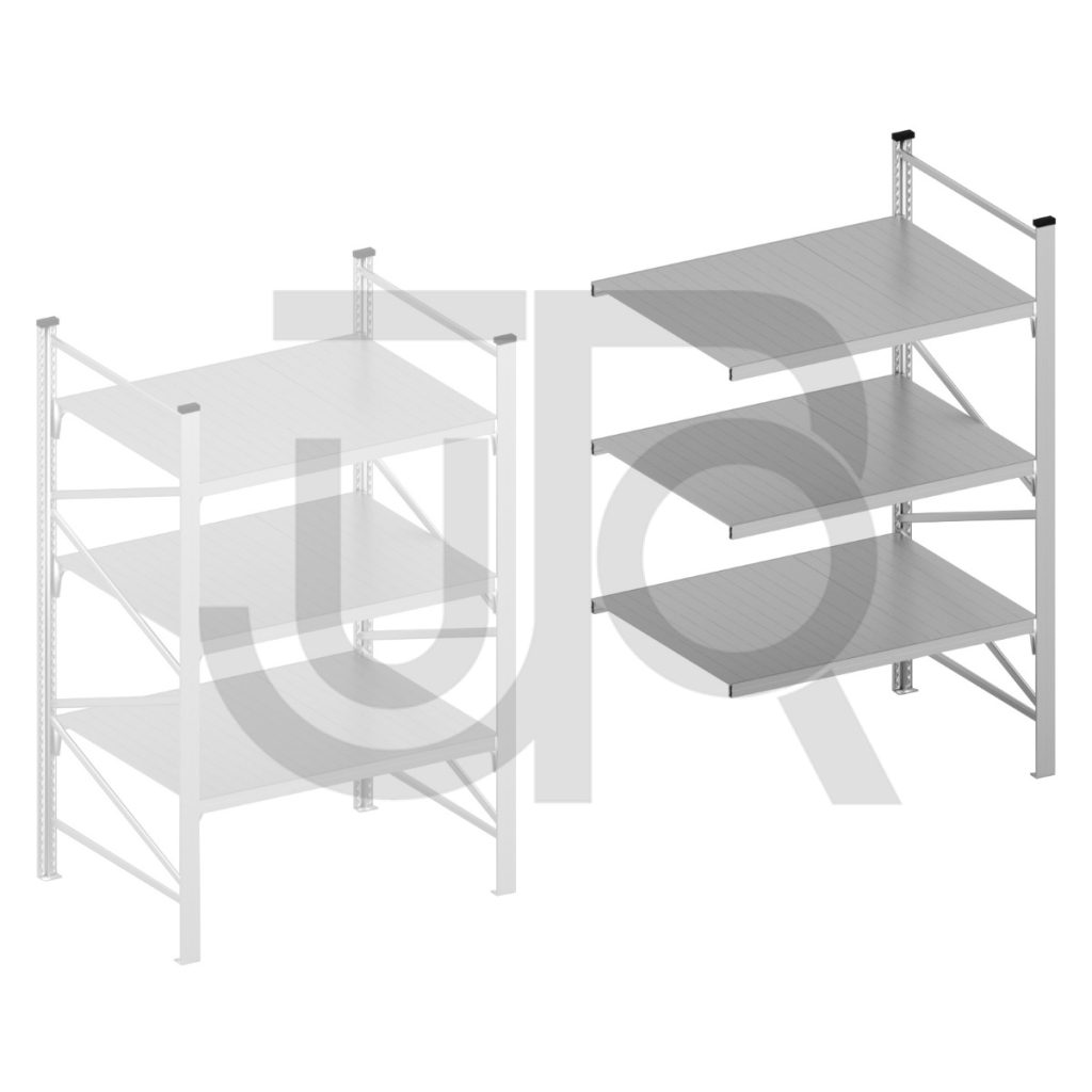 Halfzware grootvakstelling H2000 x D1000 | aanbouwset vak 1200 mm-0