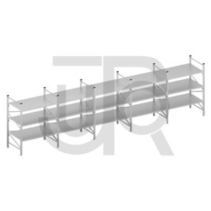 Halfzware grootvakstelling H2000 x D600 | voordeelrij 5x vak 1500 mm-0