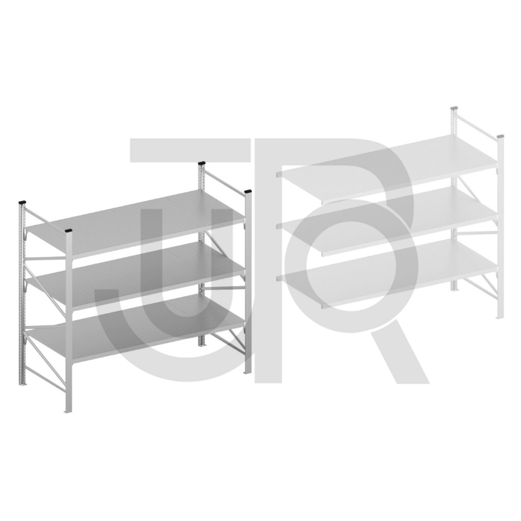 Halfzware grootvakstelling H2000 x D1100 | startset vak 2100 mm-0