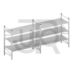 Halfzware grootvakstelling H2000 x D600 | voordeelrij 2x vak 2100 mm-0