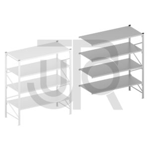 Halfzware grootvakstelling H2500 x D700 | aanbouwset vak 2100 mm-0