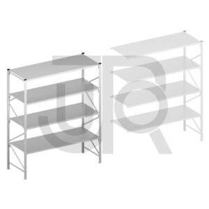 Halfzware grootvakstelling H3000 x D700 | startset vak 2400 mm-0