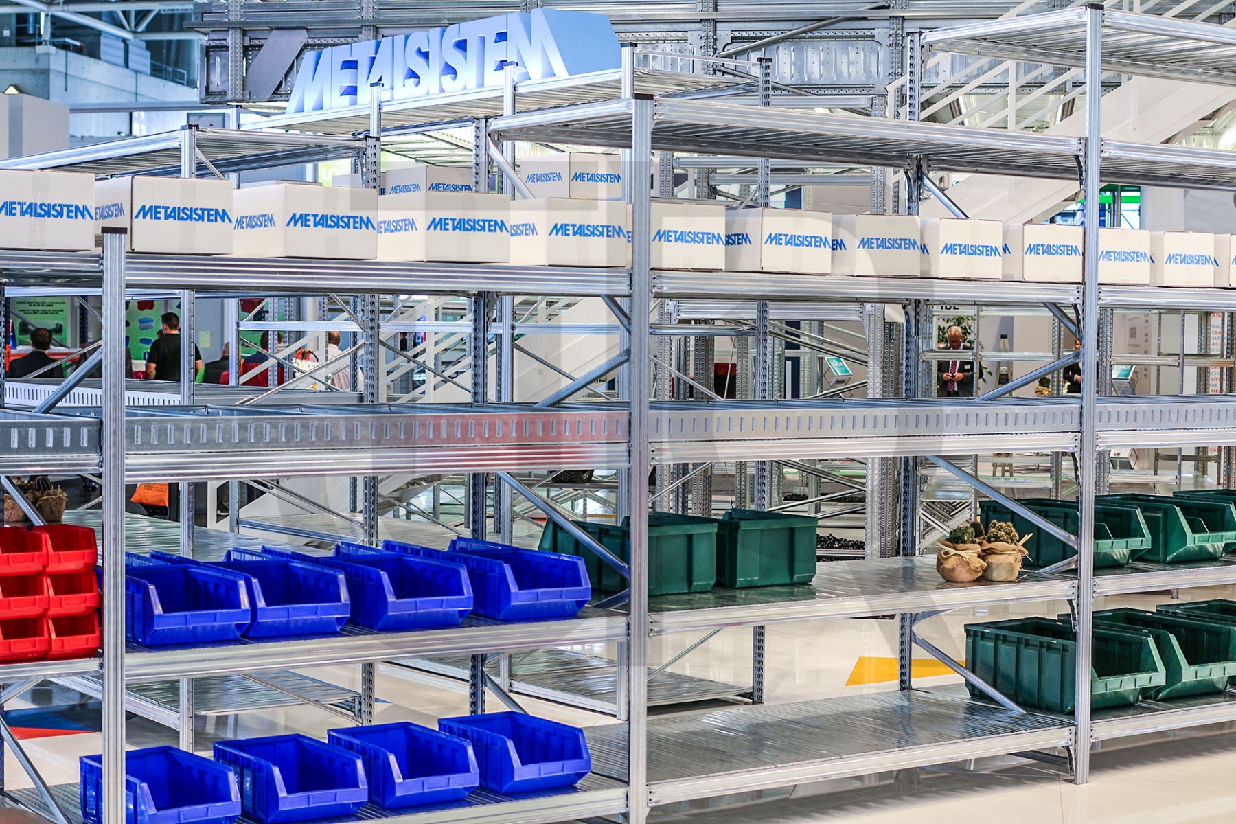 Halfzware grootvakstelling H2000 x D1000 | aanbouwset vak 2100 mm-9607