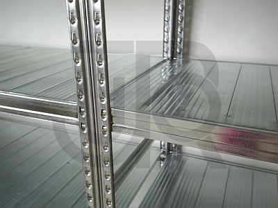 Afdekplaat legbord Metalsistem H25/B, 150 X 800 mm (B x D)-11318