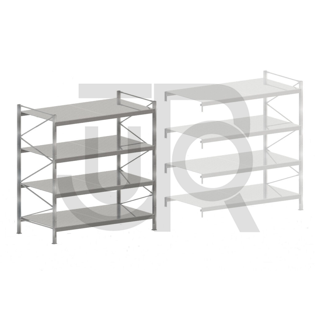 Zware grootvakstelling TS4 H1981 x D1200 | startset vak 1820 mm-0