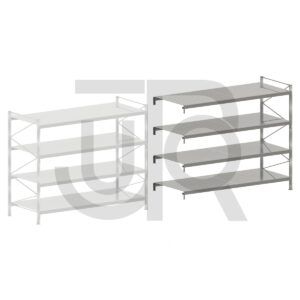 Zware grootvakstelling TS4 H2476 x D1200 | aanbouwset vak 2420 mm-0