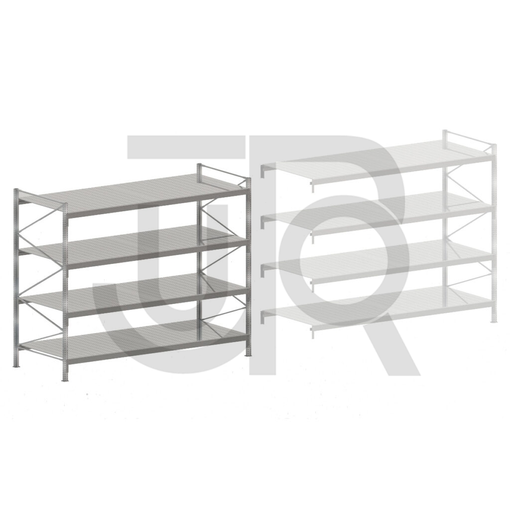 Zware grootvakstelling TS4 H1981 x D1000 | startset vak 2420mm-0