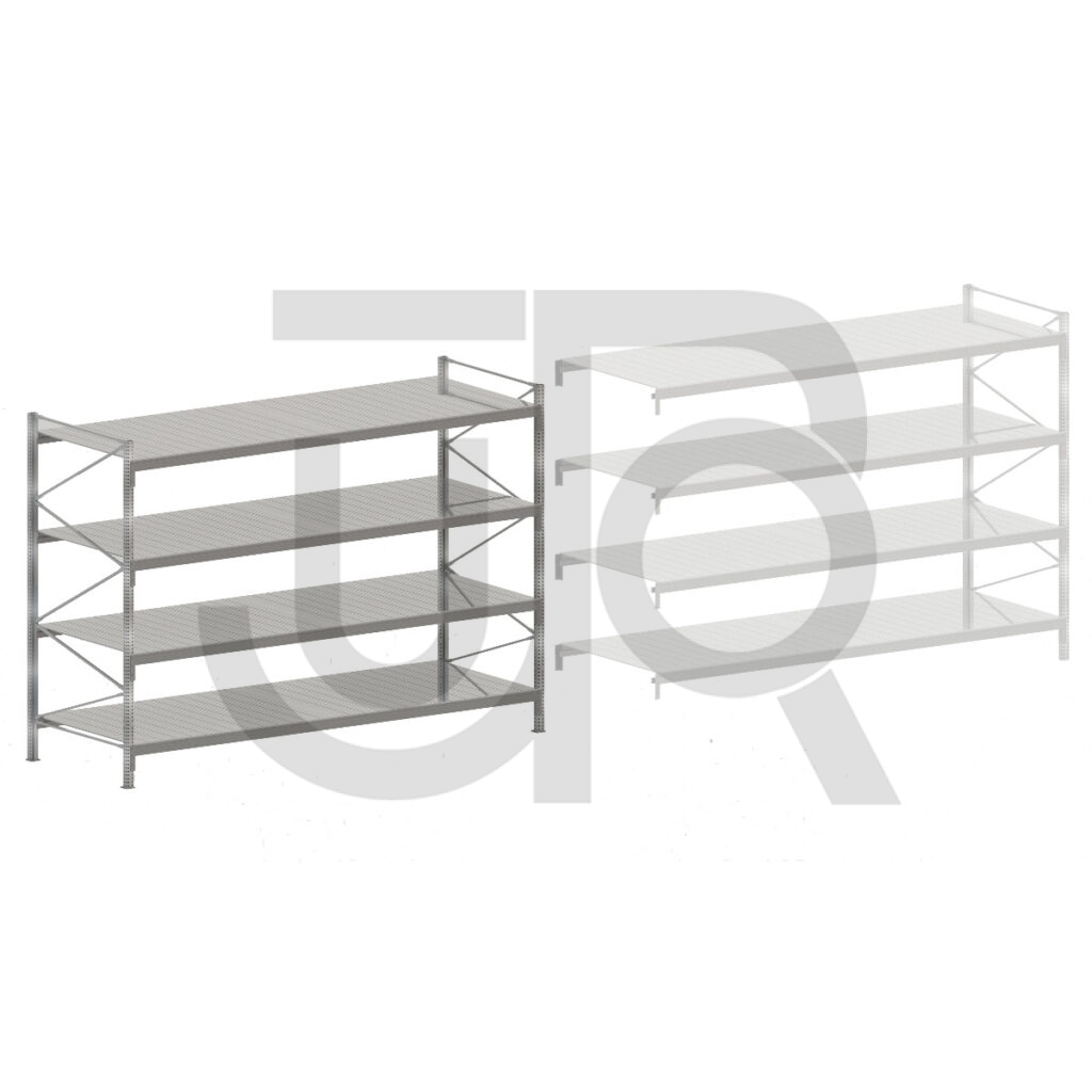 Zware grootvakstelling TS4 H2476 x D1200 | startset vak 2720 mm-0