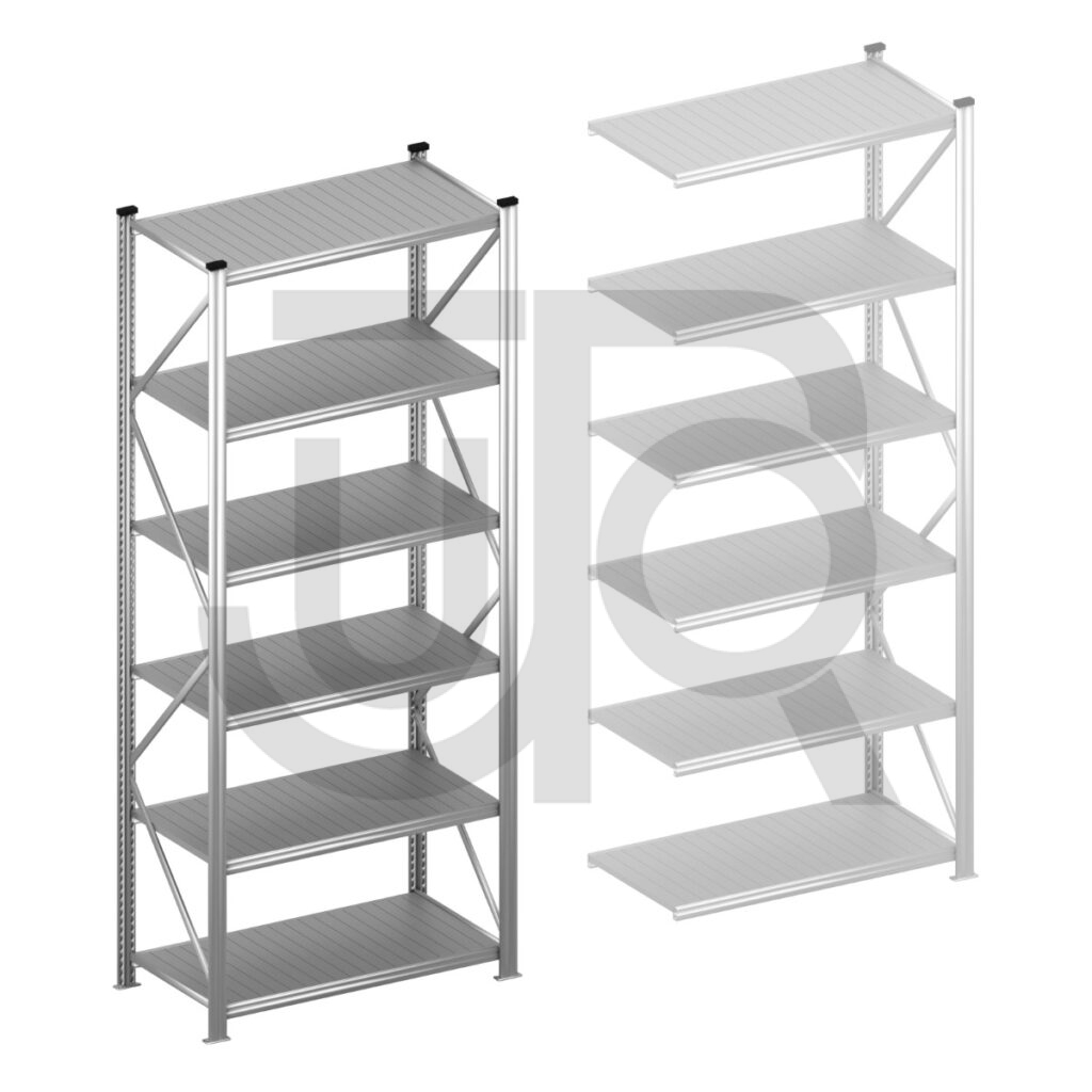 Lichte grootvakstelling USA H3000 x D600 | startset vak 1200 mm-0