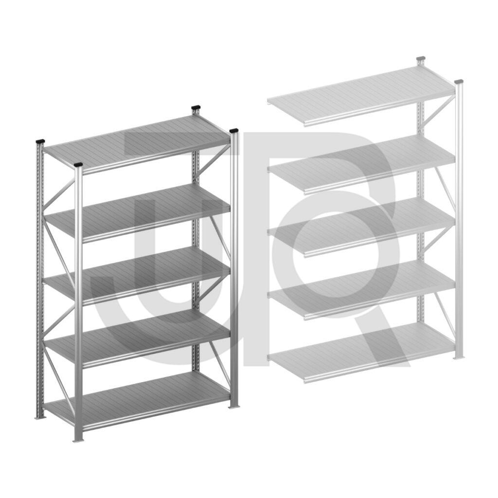Lichte grootvakstelling USA H2500 x D700 | startset vak 1500 mm-0