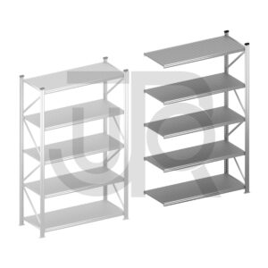 Lichte grootvakstelling USA H2500 x D700 | aanbouwset vak 1500 mm-0