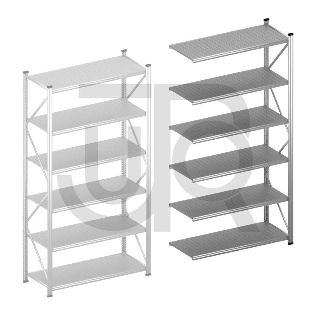 Lichte grootvakstelling USA H3000 x D600 | aanbouwset vak 1500 mm-0