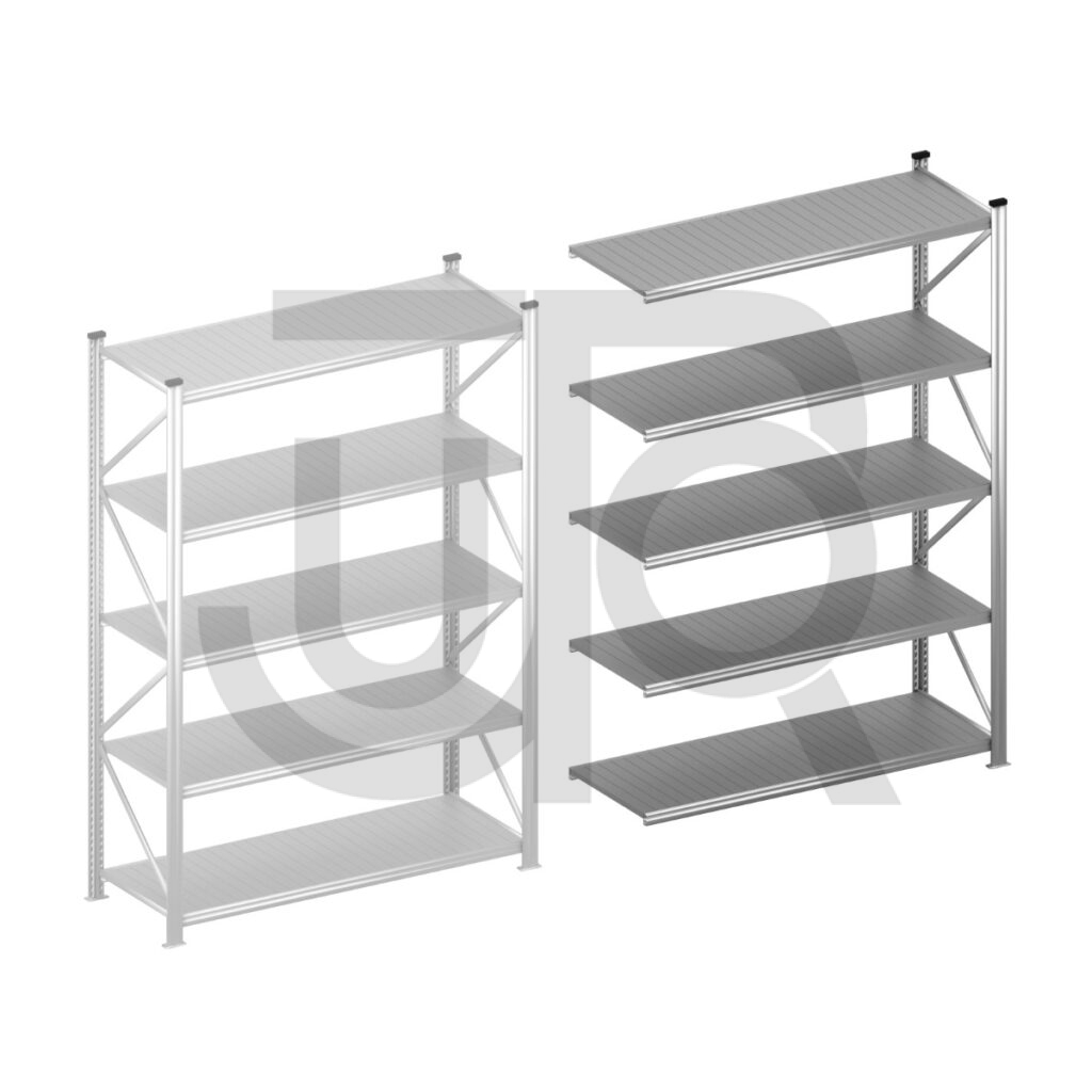 Lichte grootvakstelling USA H2500 x D600 | aanbouwset vak 1650 mm-0