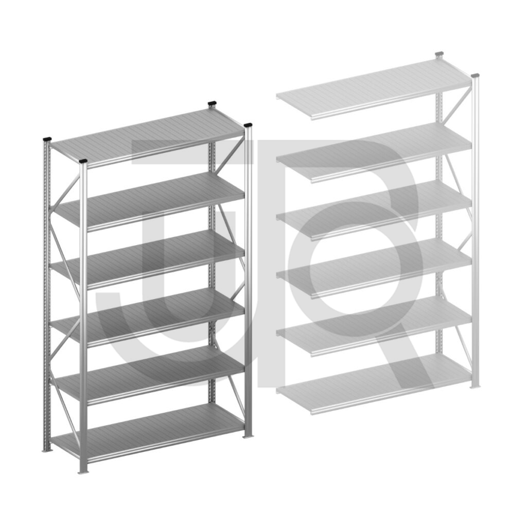 Lichte grootvakstelling USA H3000 x D600 | startset vak 1650 mm-0