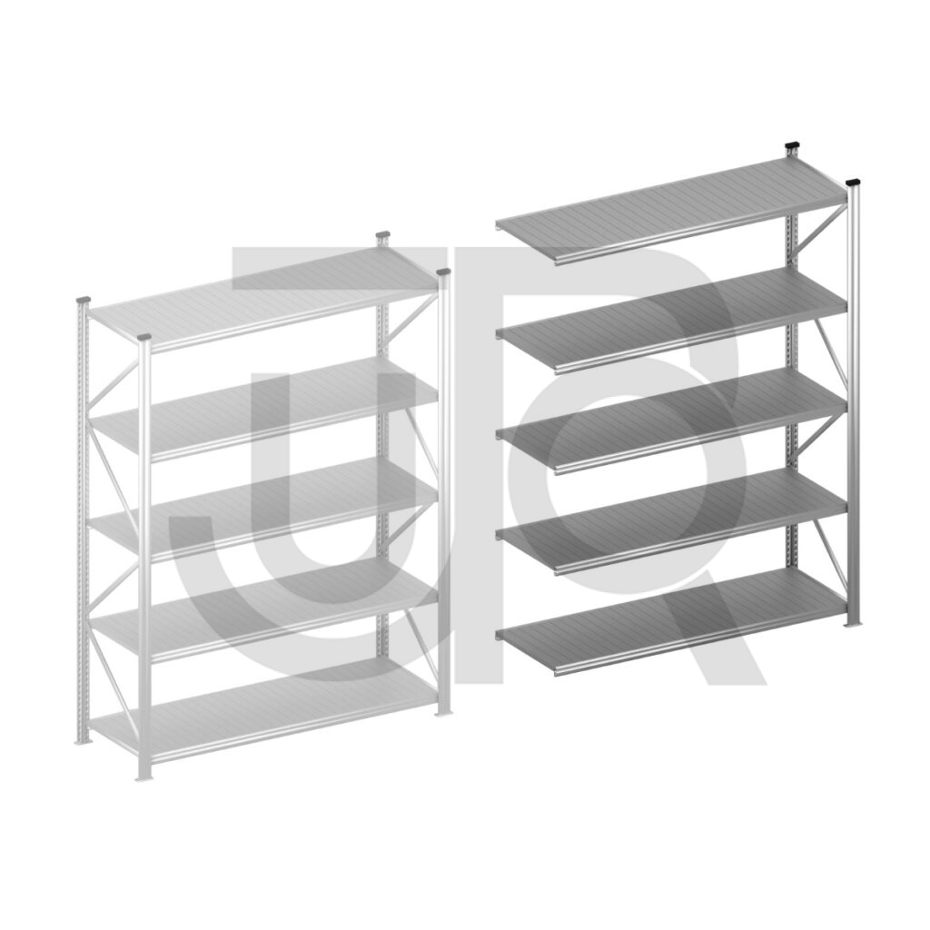 Lichte grootvakstelling USA H2500 x D600 | aanbouwset vak 1800 mm-0