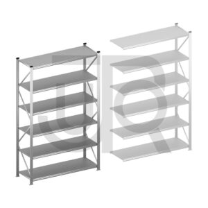 Lichte grootvakstelling USA H3000 x D600 | startset vak 1800 mm-0