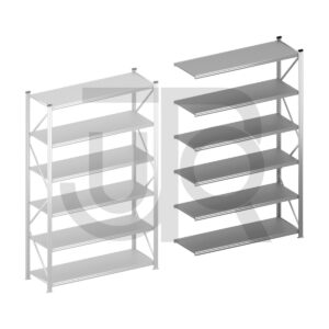 Lichte grootvakstelling USA H3000 x D800 | aanbouwset vak 1800 mm-0