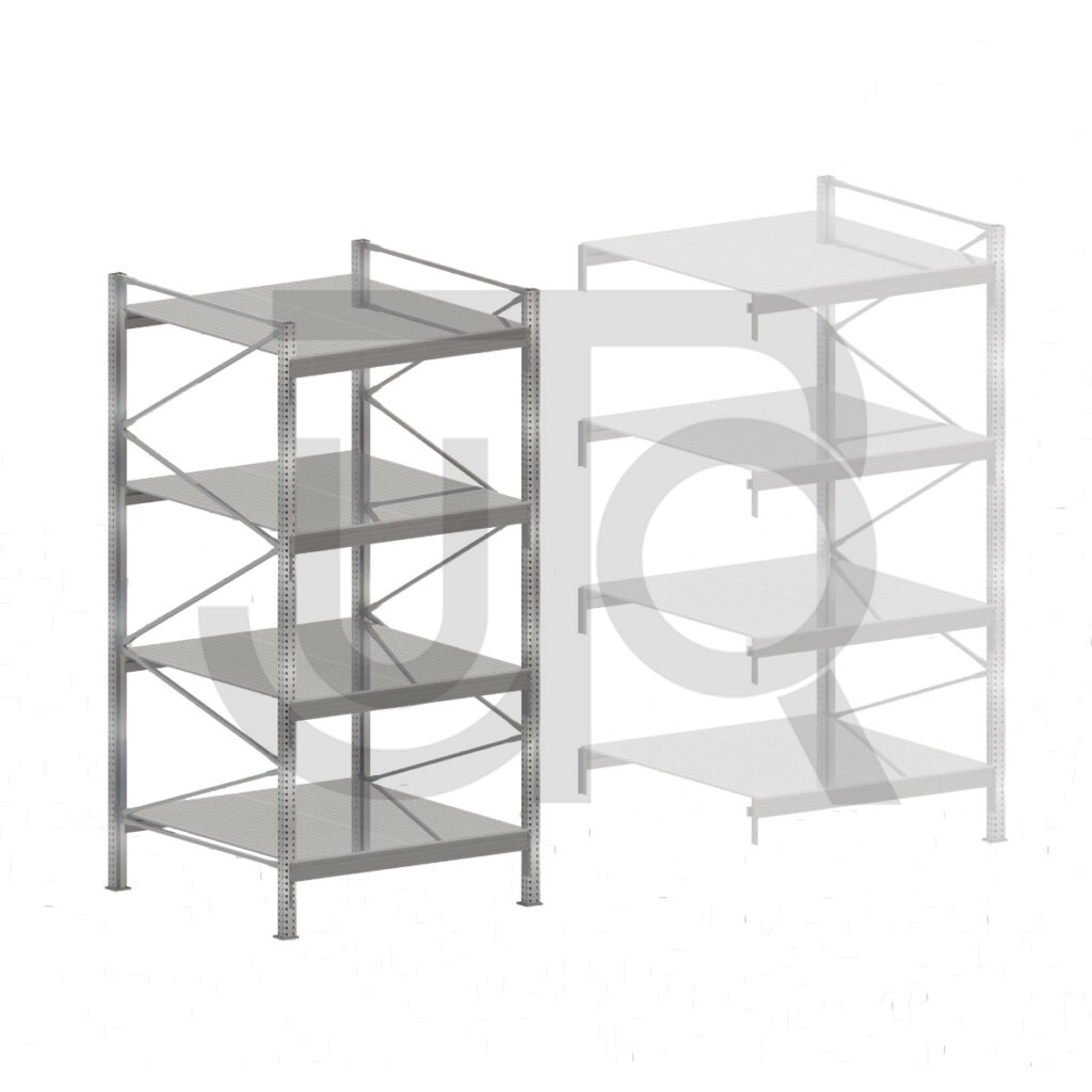 Zware grootvakstelling TS4 H2476 x D800 | startset vak 920 mm-0