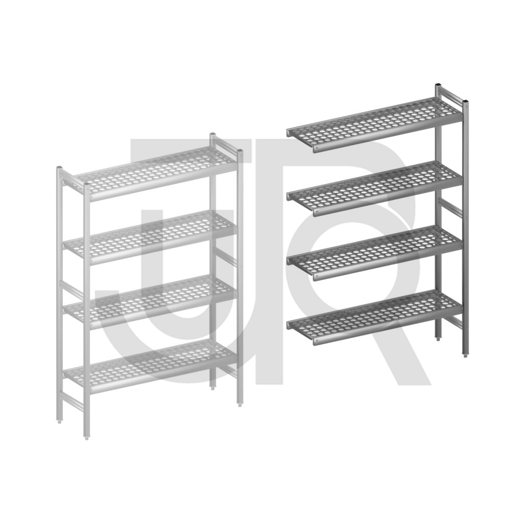 Hygiënische stelling H1685 x D360 | aanbouwset vak 1080 mm-0