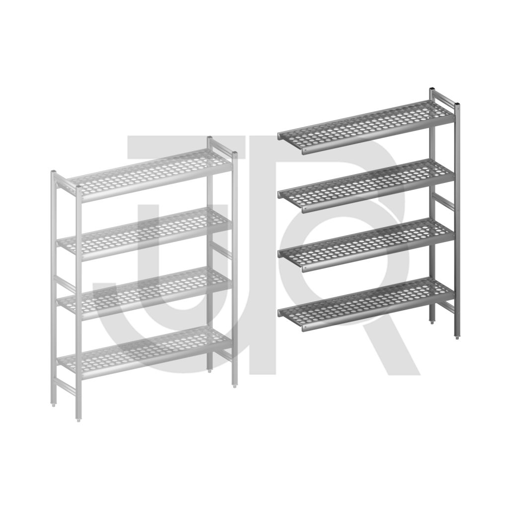 Hygiënische stelling H1685 x D360 | aanbouwset vak 1200 mm-0