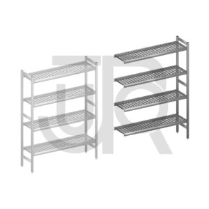 Hygiënische stelling H1685 x D360 | aanbouwset vak 1200 mm-0