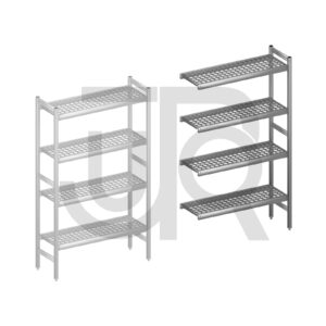 Hygiënische stelling H1685 x D360 | aanbouwset vak 960 mm-0