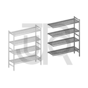 Hygiënische stelling H1685 x D460 | aanbouwset vak 1320 mm-0