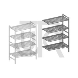 Hygiënische stelling H1685 x D560 | aanbouwset vak 1080 mm-0