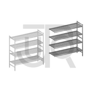 Hygiënische stelling H1685 x D560 | aanbouwset vak 1620 mm-0