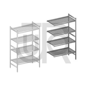 Hygiënische stelling H1685 x D560 | aanbouwset vak 960 mm-0