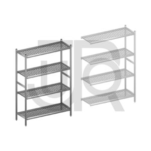 Hygiënische stelling H1800x D460 | startset vak 1200mm-0