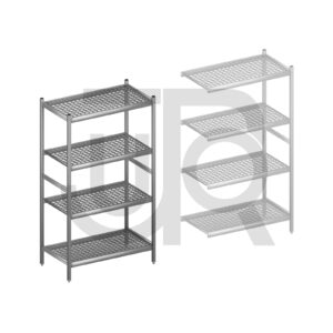 Hygiënische stelling H1800 x D560 | startset vak 960 mm-0