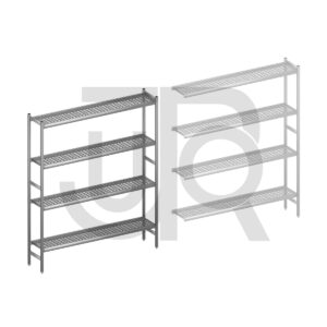 Hygiënische stelling H2135 x D360 | startset vak 1740 mm-0