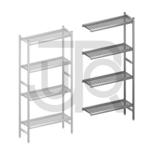 Hygiënische stelling H2135 x D360 | aanbouwset vak 960 mm-0