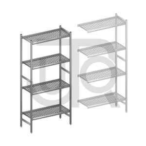 Hygiënische stelling H2135 x D460 | startset vak 960 mm-0