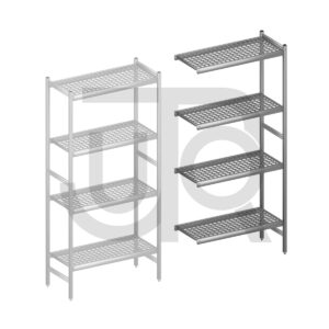 Hygiënische stelling H2135 x D460 | aanbouwset vak 960 mm-0