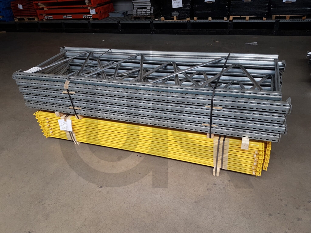 Gebruikte palletstelling Metalsistem Superbuild 5500x1000 mm, nieuwe liggers 2700 mm-0