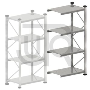 Gebruikte legbordstelling H2000 x D600 | aanbouwset vak 1500mm-0