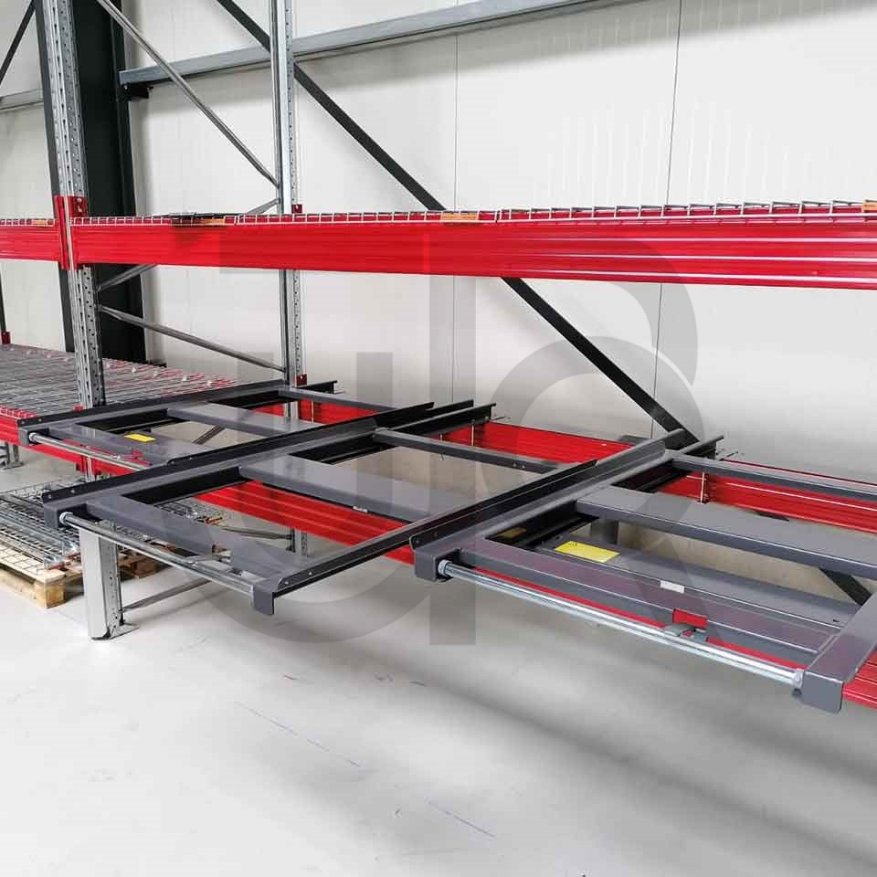 Palletlade liggermodel, 70% uittrekbaar korte zijde-16904