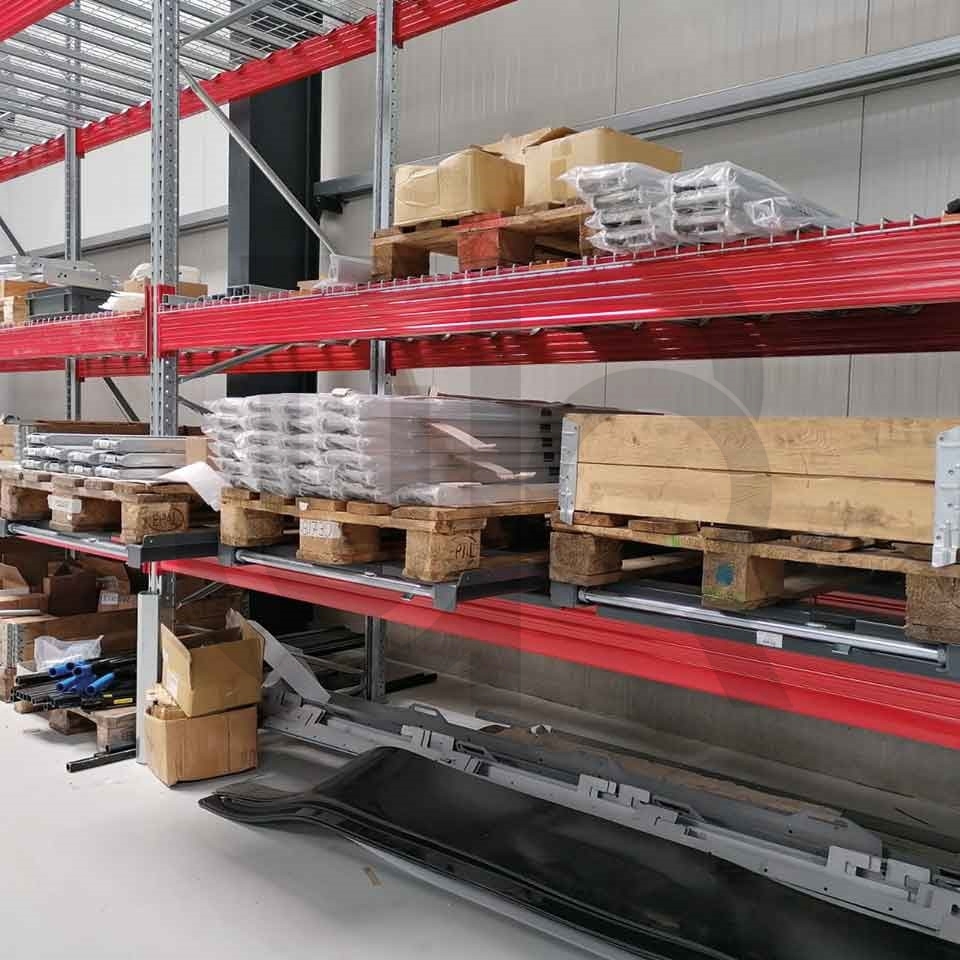 Palletlade liggermodel, 70% uittrekbaar korte zijde-16905