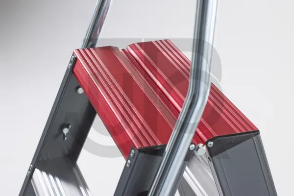 Falco dubbel oploopbare trap, 10 treden - Afbeelding 4