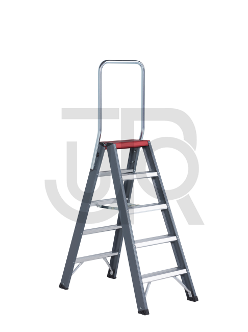Falco dubbel oploopbare trap, 5 treden