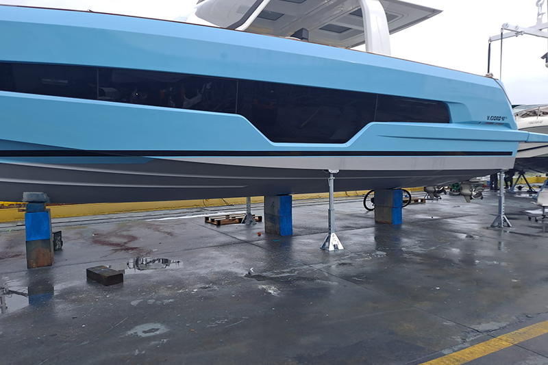 Bootsteun ParkUp EVO 5-15D 5 ton, rechte steun - Afbeelding 4