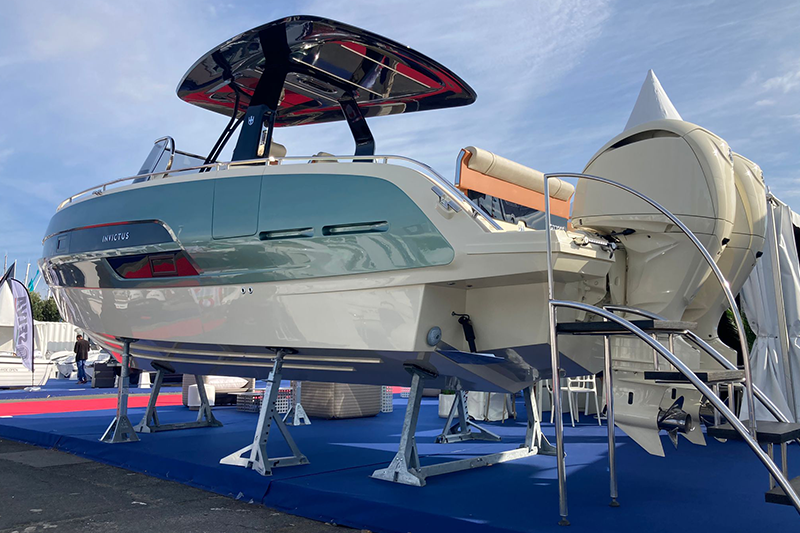Bootsteun ParkUp EVO 5-15D 5 ton, rechte steun - Afbeelding 3